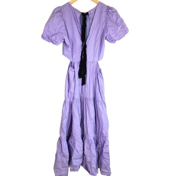 Peter Som Collective Cutout Midi Dress 10 - Picture 5 of 13